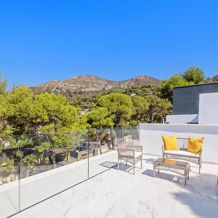 Pinares De San Anton, Malaga, With Sea, City And Mountain Views